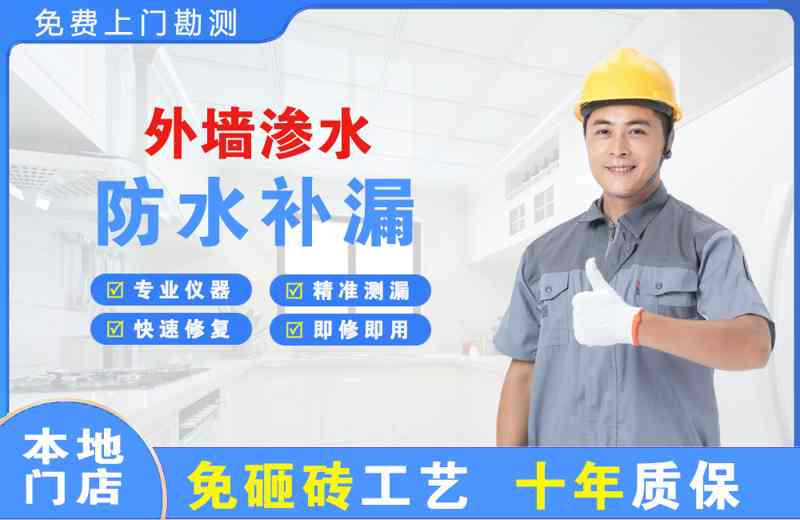 老边外墙渗水维修
